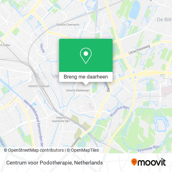 Centrum voor Podotherapie kaart