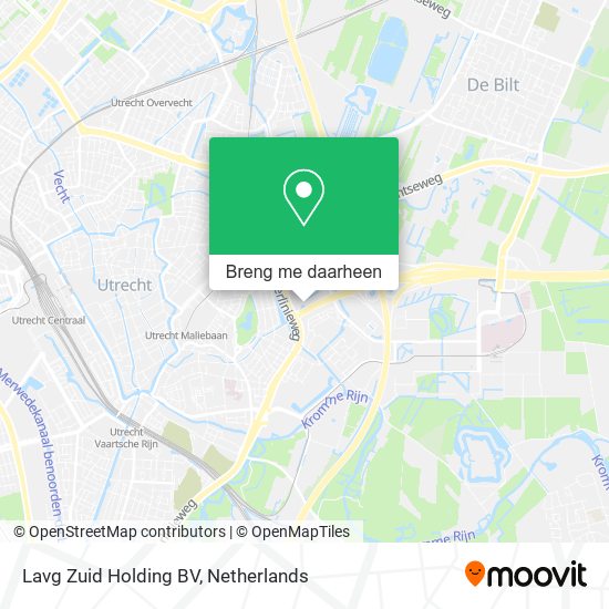 Lavg Zuid Holding BV kaart