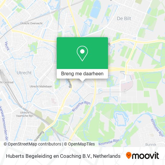 Huberts Begeleiding en Coaching B.V. kaart