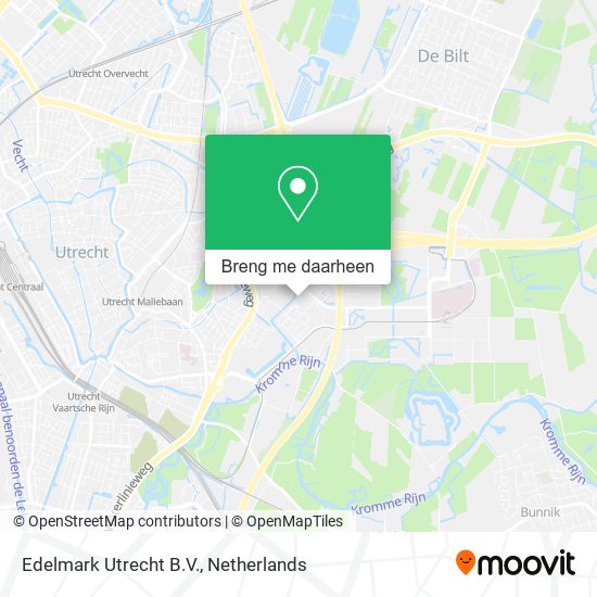 Edelmark Utrecht B.V. kaart
