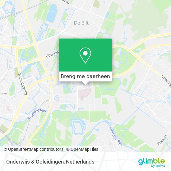 Onderwijs & Opleidingen kaart