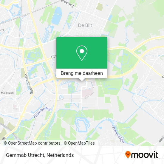Gemmab Utrecht kaart