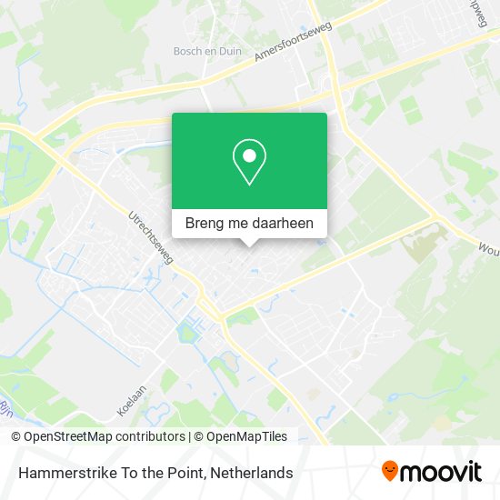 Hammerstrike To the Point kaart