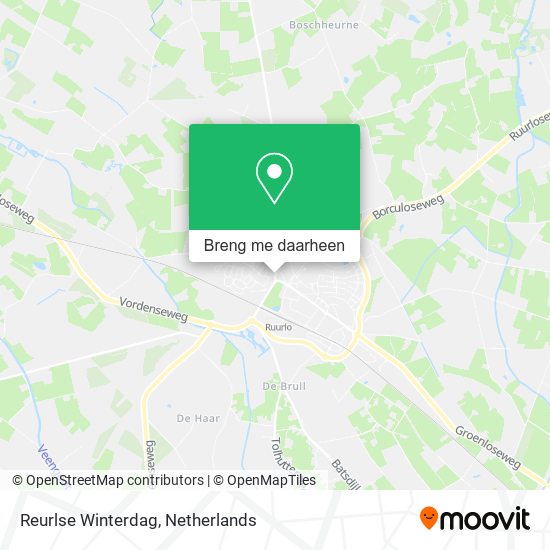 Reurlse Winterdag kaart