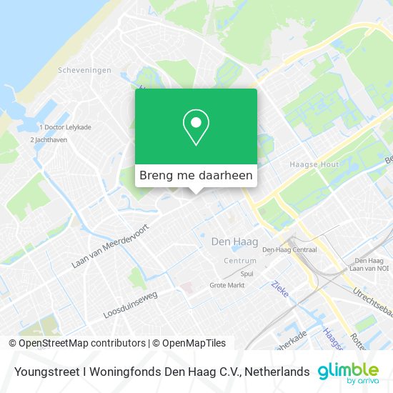 Youngstreet I Woningfonds Den Haag C.V. kaart