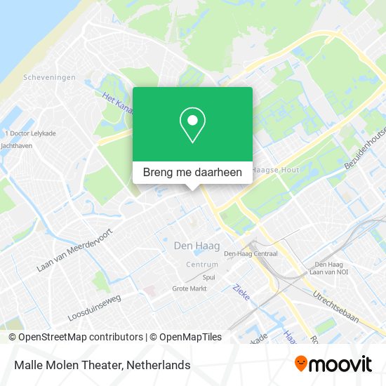 Malle Molen Theater kaart