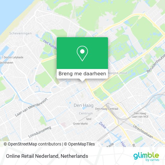 Online Retail Nederland kaart