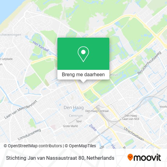 Stichting Jan van Nassaustraat 80 kaart
