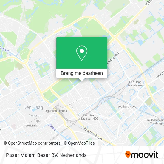 Pasar Malam Besar BV kaart