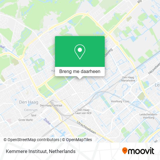 Kemmere Instituut kaart