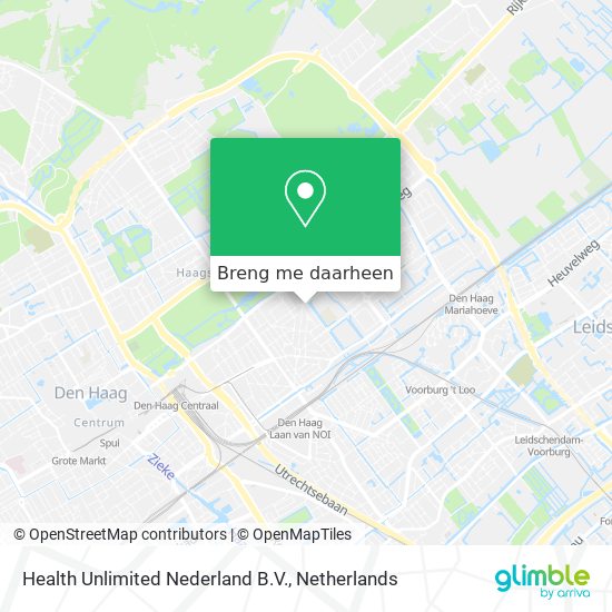 Health Unlimited Nederland B.V. kaart