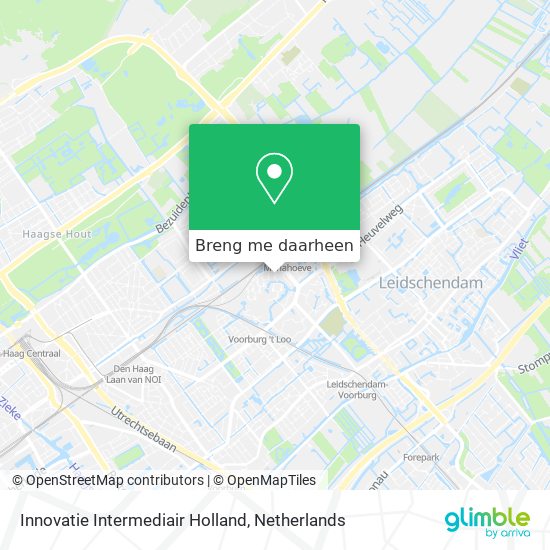 Innovatie Intermediair Holland kaart