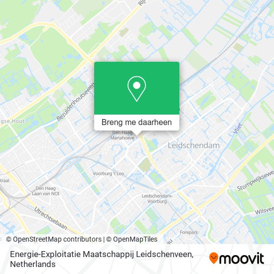 Energie-Exploitatie Maatschappij Leidschenveen kaart