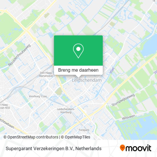Supergarant Verzekeringen B.V. kaart
