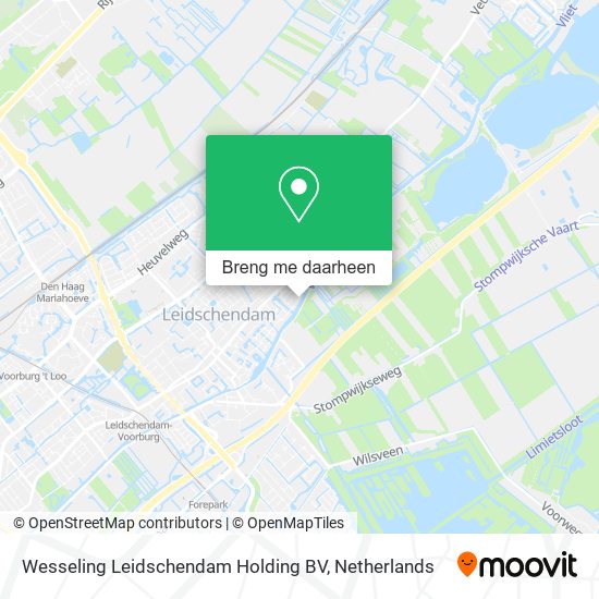 Wesseling Leidschendam Holding BV kaart