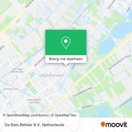 De Bats Beheer B.V. kaart