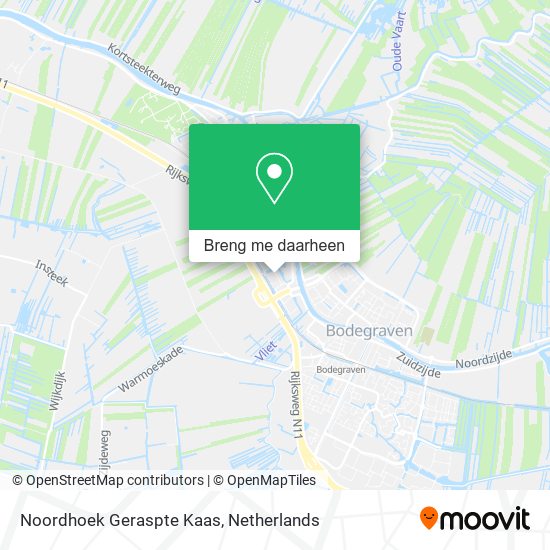 Noordhoek Geraspte Kaas kaart