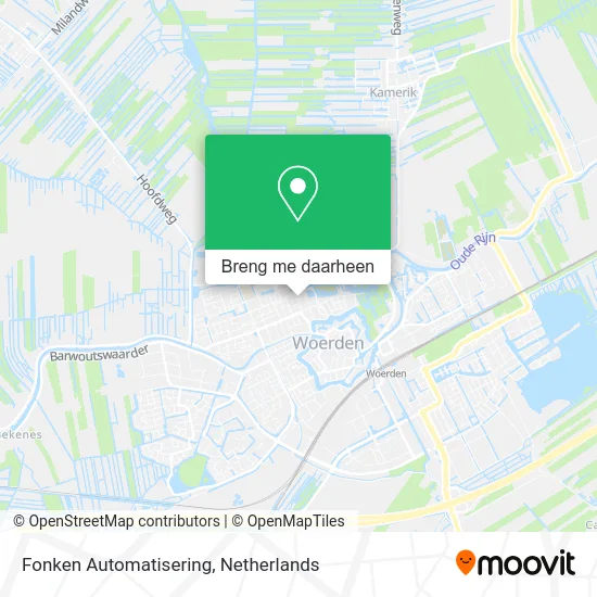 Fonken Automatisering kaart