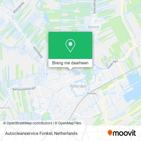 Autocleanservice Fonkel kaart