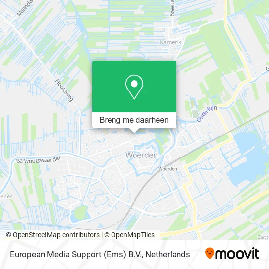 European Media Support (Ems) B.V. kaart