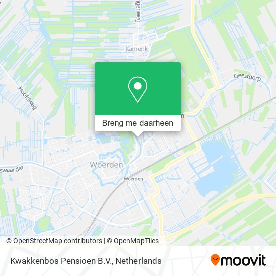 Kwakkenbos Pensioen B.V. kaart