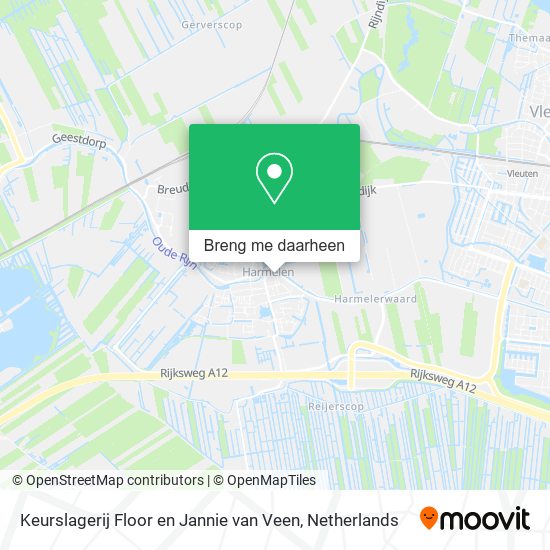 Keurslagerij Floor en Jannie van Veen kaart