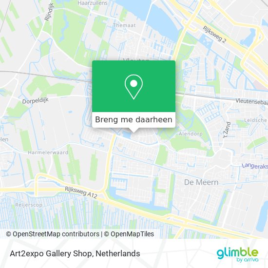 Art2expo Gallery Shop kaart