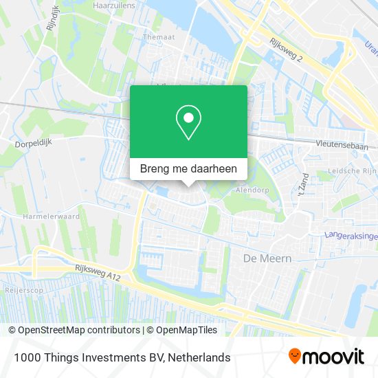 1000 Things Investments BV kaart