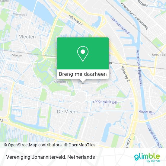 Vereniging Johanniterveld kaart