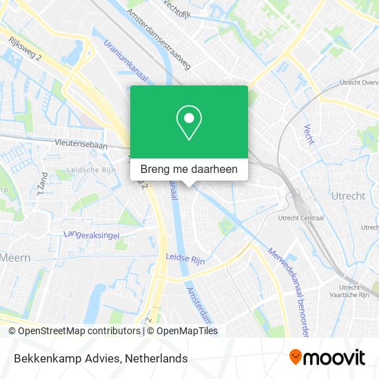 Bekkenkamp Advies kaart