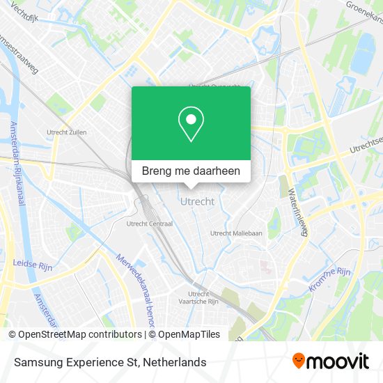 Samsung Experience St kaart