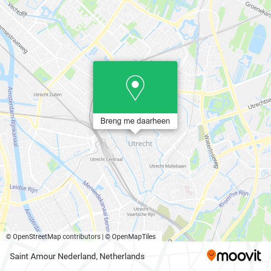 Saint Amour Nederland kaart