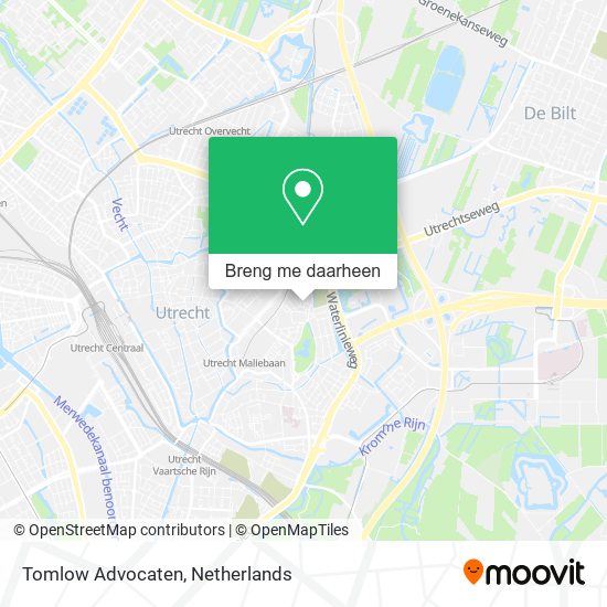 Tomlow Advocaten kaart