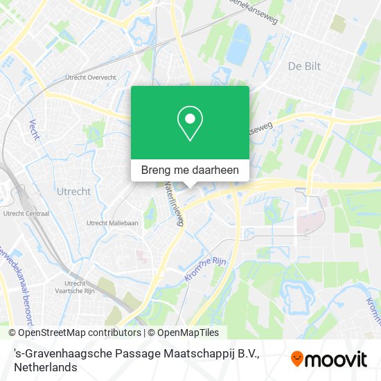 's-Gravenhaagsche Passage Maatschappij B.V. kaart