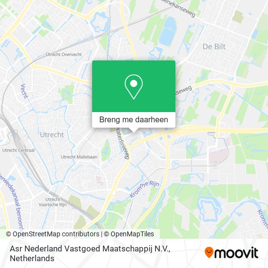 Asr Nederland Vastgoed Maatschappij N.V. kaart
