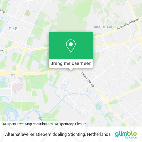 Alternatieve Relatiebemiddeling Stichting kaart