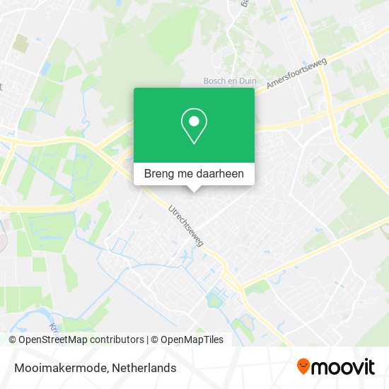 Mooimakermode kaart