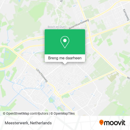 Meesterwerk kaart