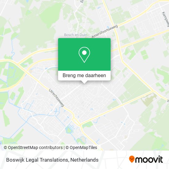 Boswijk Legal Translations kaart