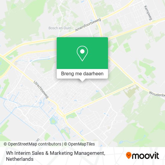 Wh Interim Sales & Marketing Management kaart