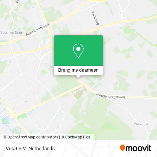 Vutat B.V. kaart