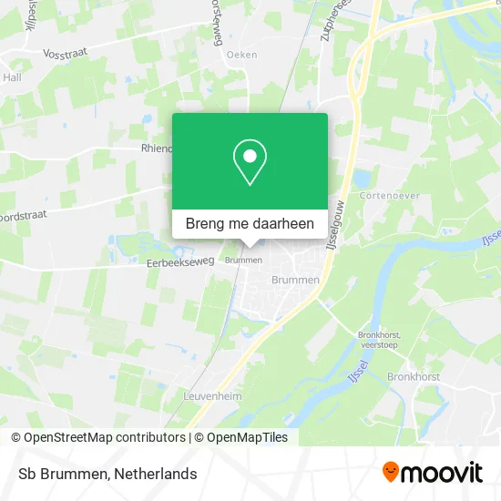 Sb Brummen kaart
