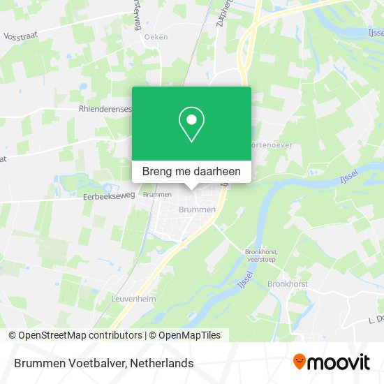 Brummen Voetbalver kaart