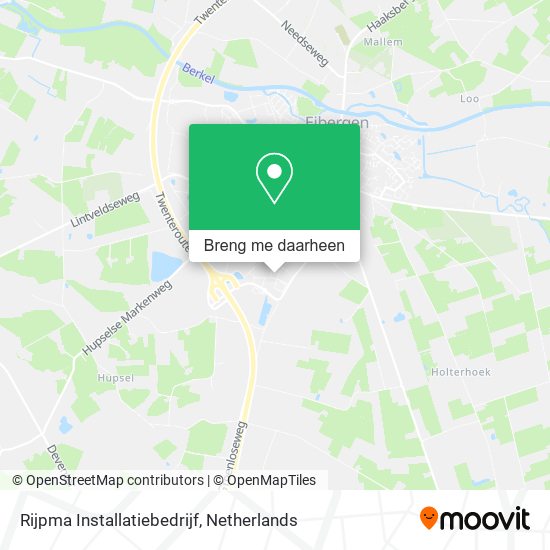 Rijpma Installatiebedrijf kaart