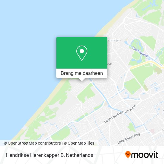 Hendrikse Herenkapper B kaart