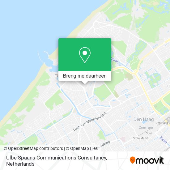 Ulbe Spaans Communications Consultancy kaart