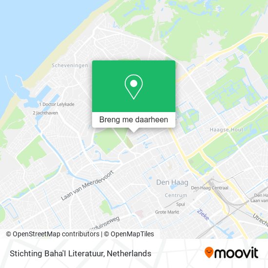 Stichting Baha'I Literatuur kaart