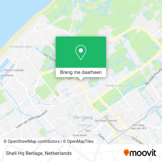 Shell Hq Berlage kaart