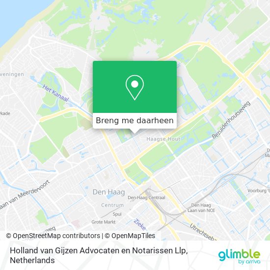 Holland van Gijzen Advocaten en Notarissen Llp kaart