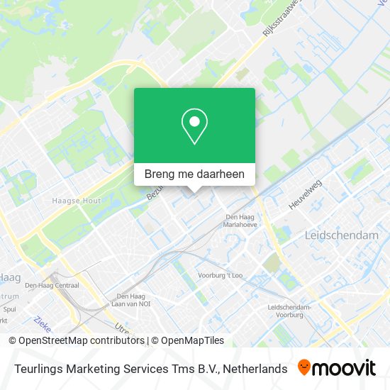 Teurlings Marketing Services Tms B.V. kaart